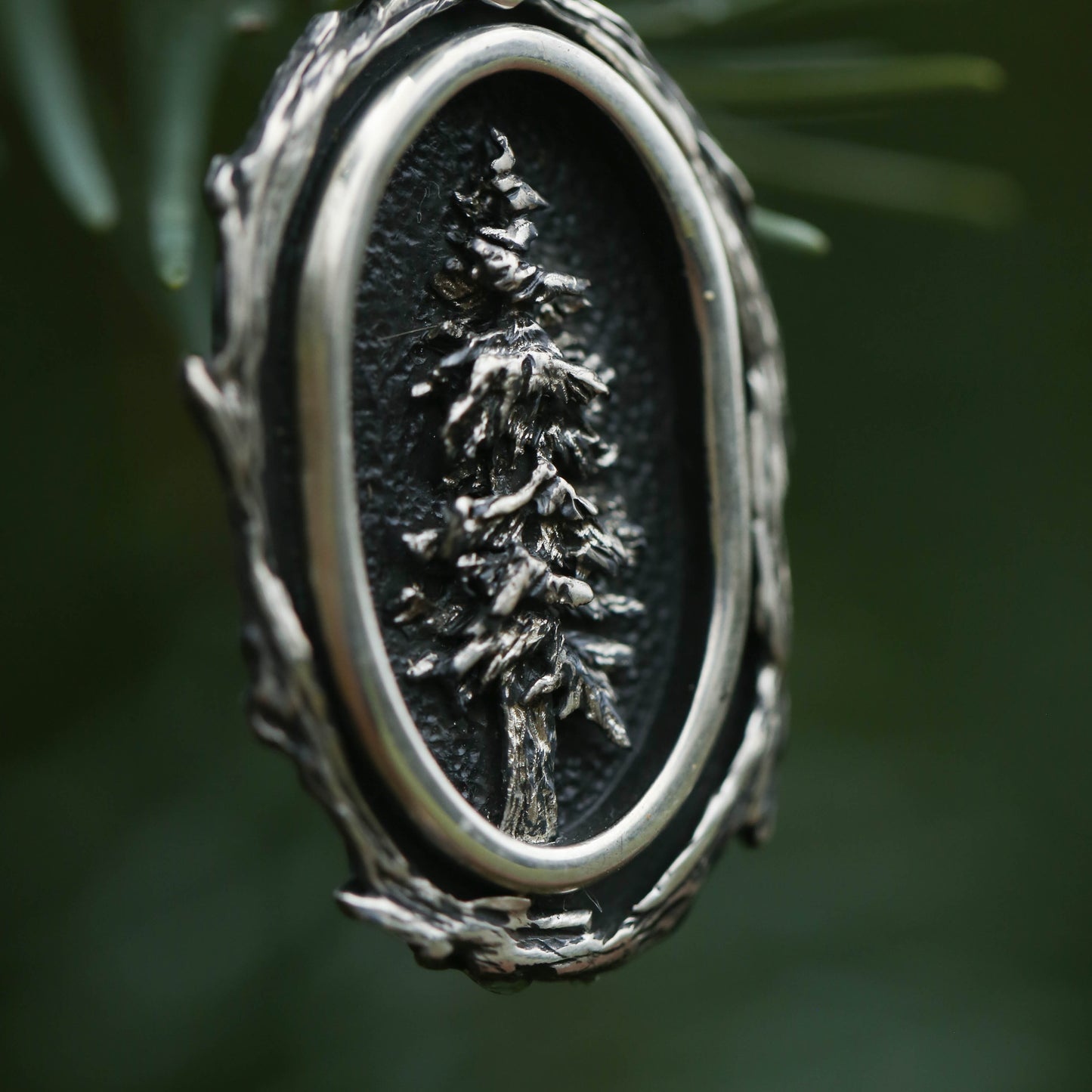 Growth- Sterling Silver Tree Pendant