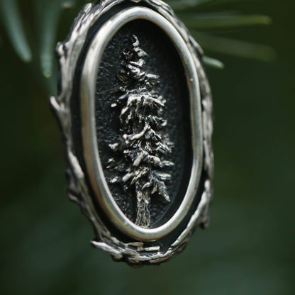 Redwood Sterling Silver Necklace