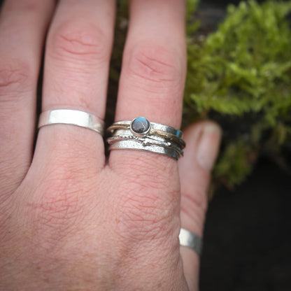 Woodland Twig Spinner Rings